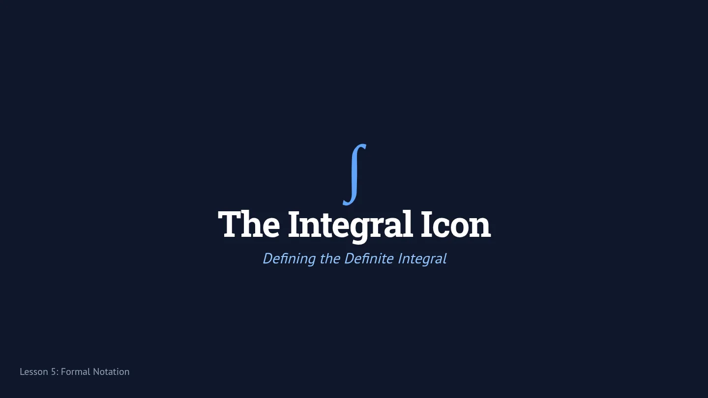 Integral Icon Slides