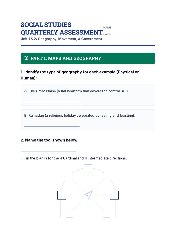 Integrated Quarterly Assessment Final