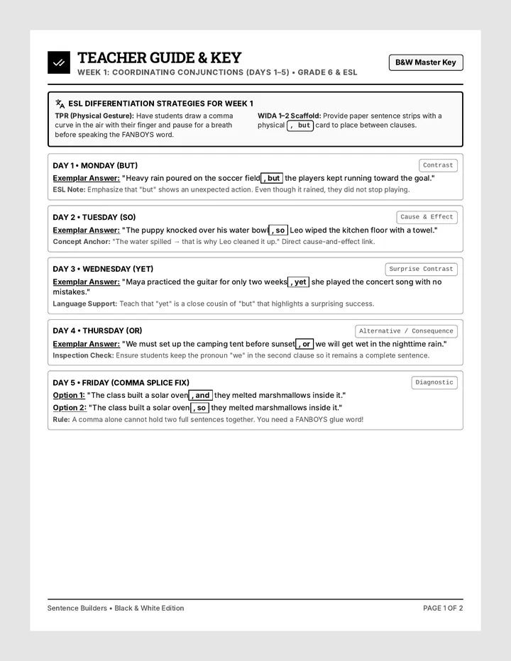 Compound Foundations Teacher Key