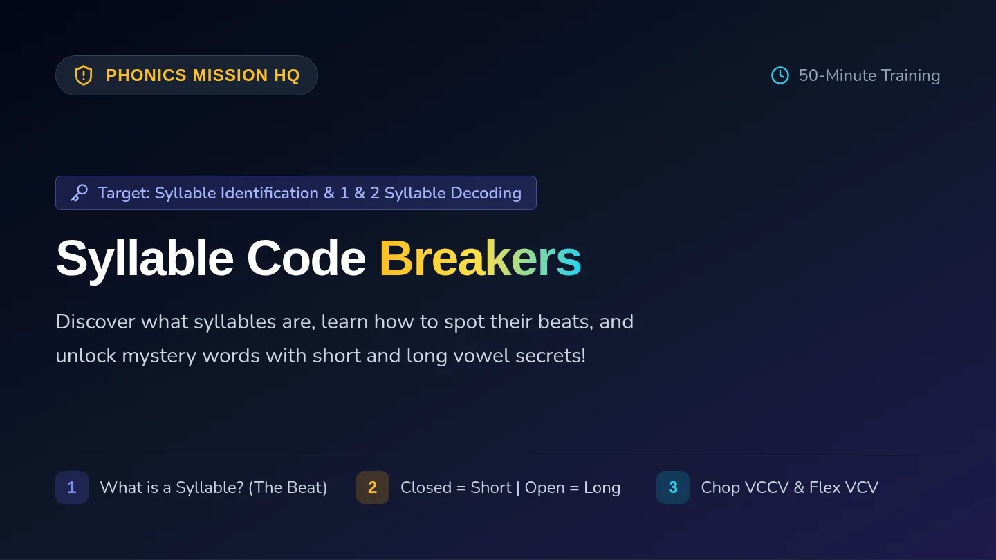 Syllable Slashers Slides