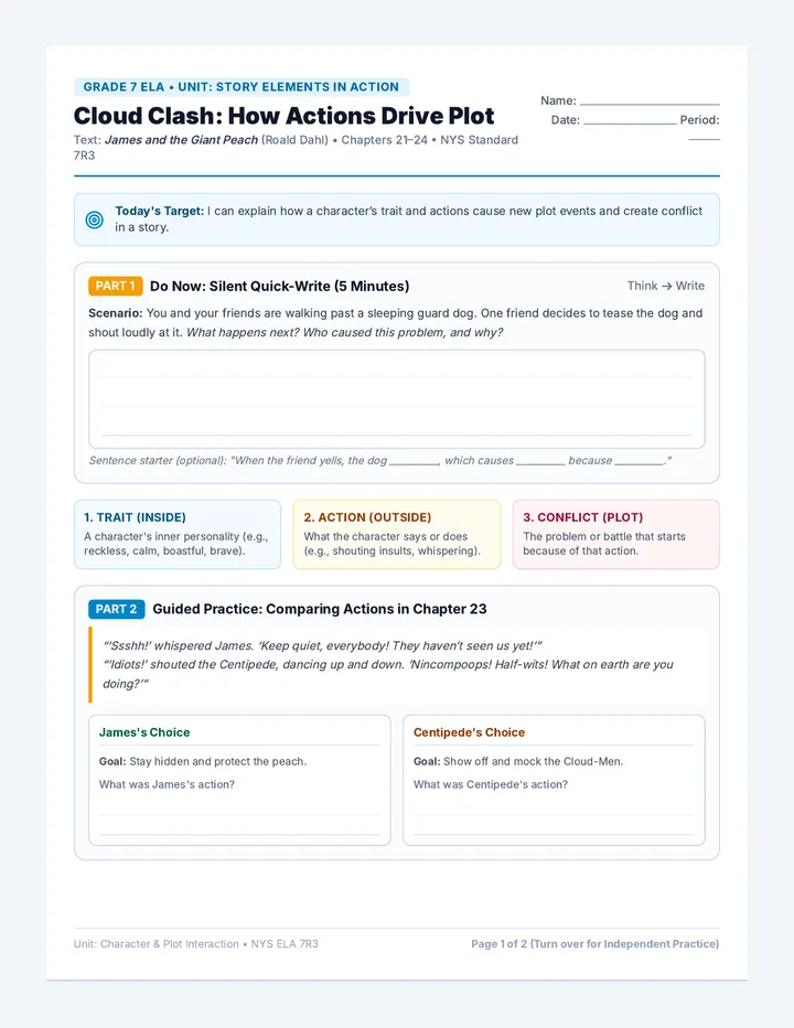 Cloud Clash Student Packet