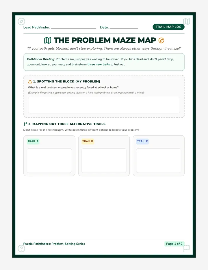Puzzle Pathfinders Log