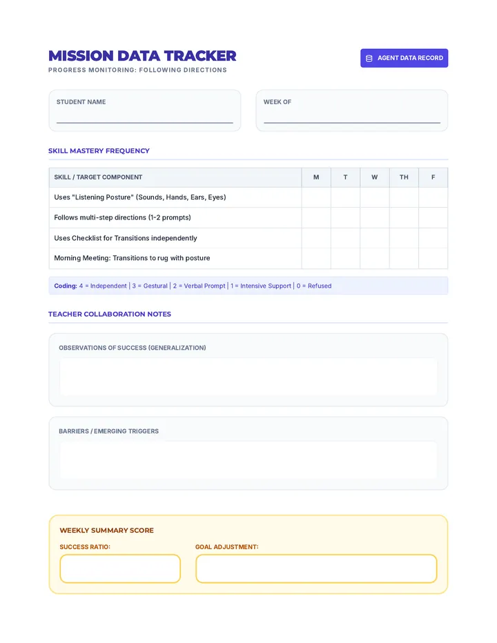 Mission Ready Data Tracker