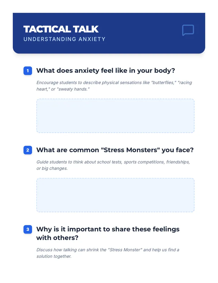 Understanding Anxiety Discussion Guide