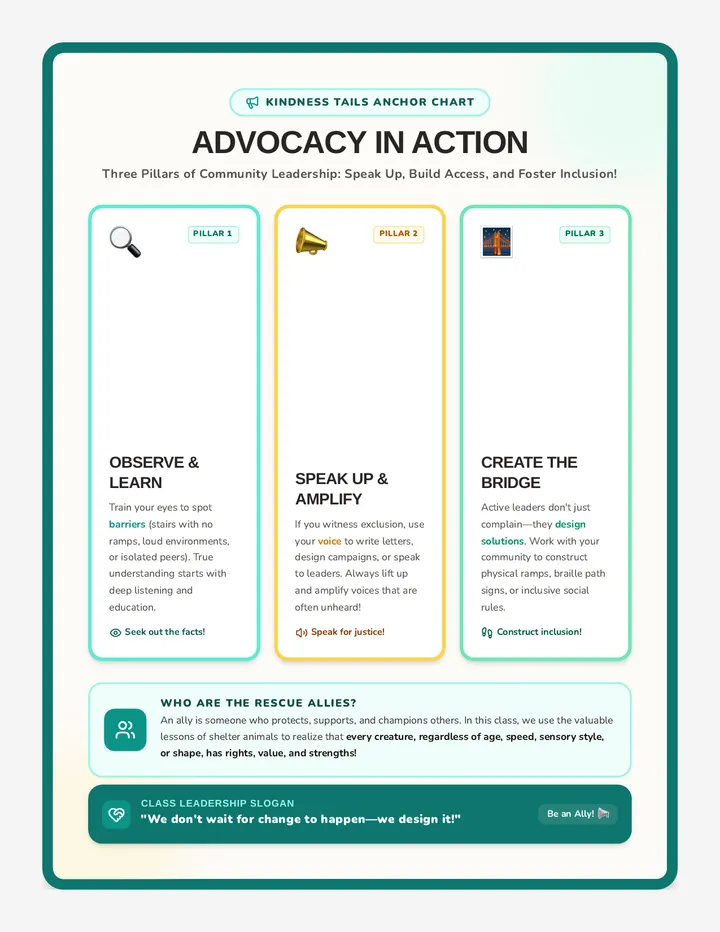 Advocacy Action Poster
