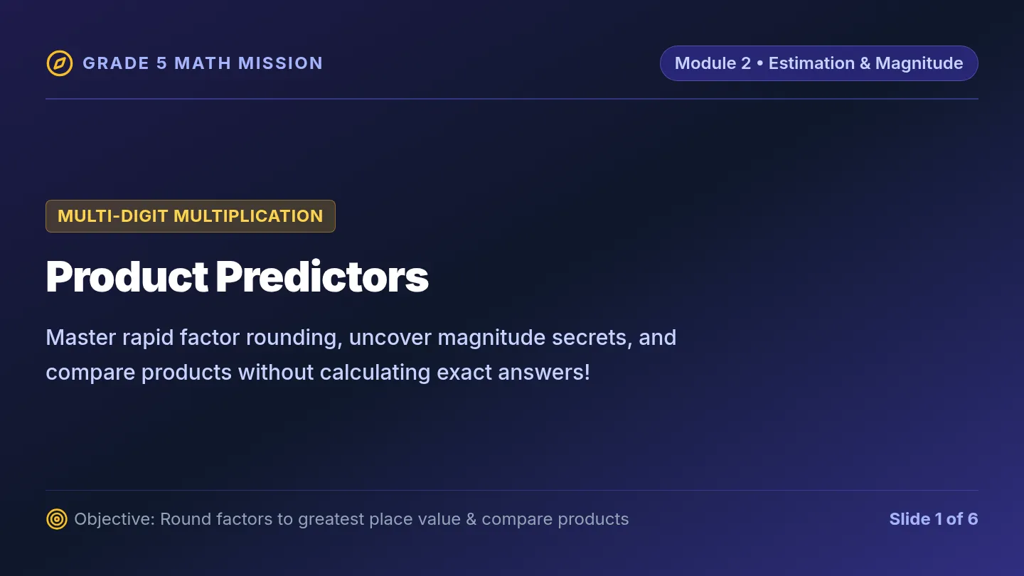 Product Predictors Slides