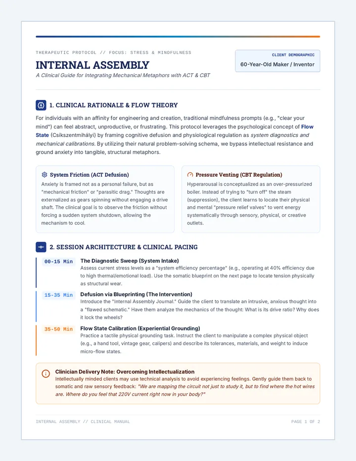 Internal Assembly Practitioner Guide