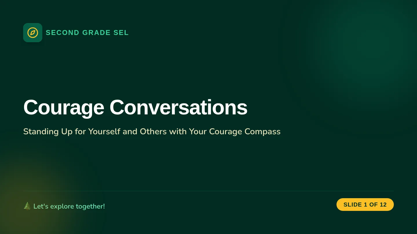 Courage Compass Scenario Slide Deck