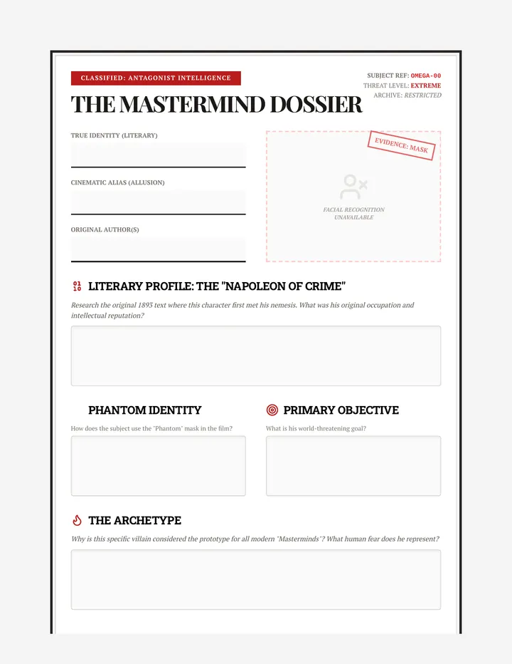 The Mastermind Dossier