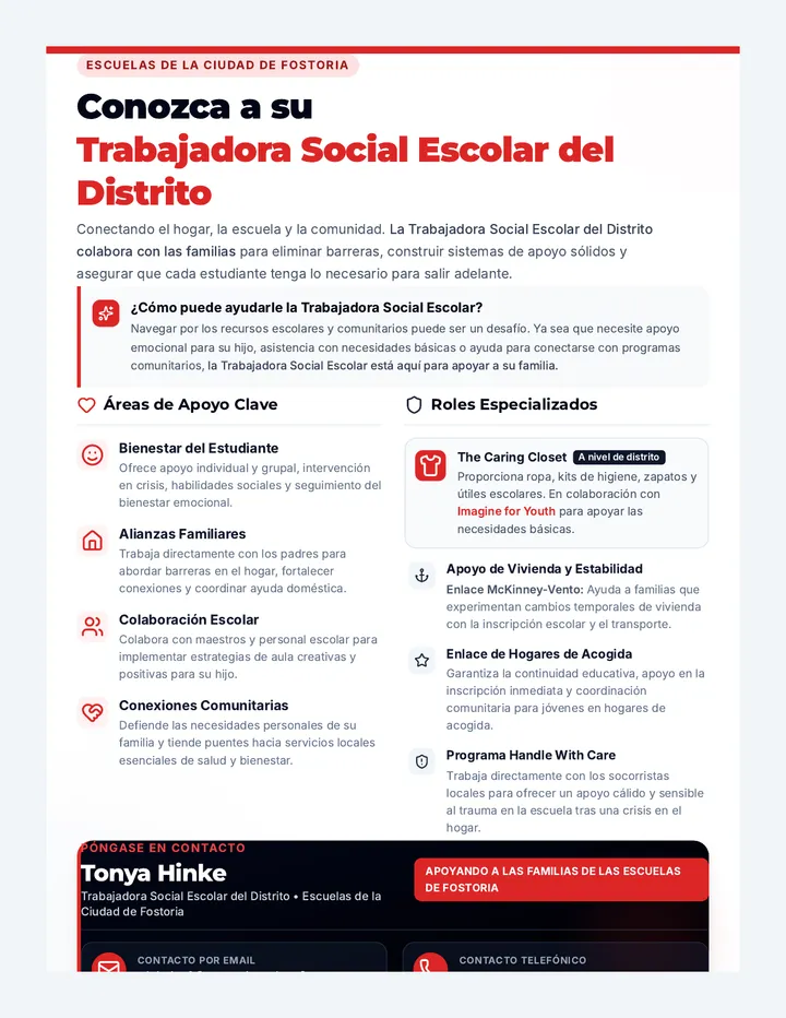 School Connection Poster