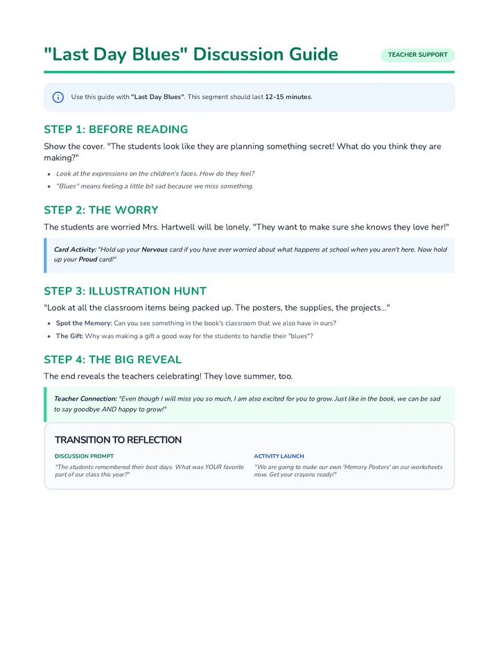 Last Day Blues Guide
