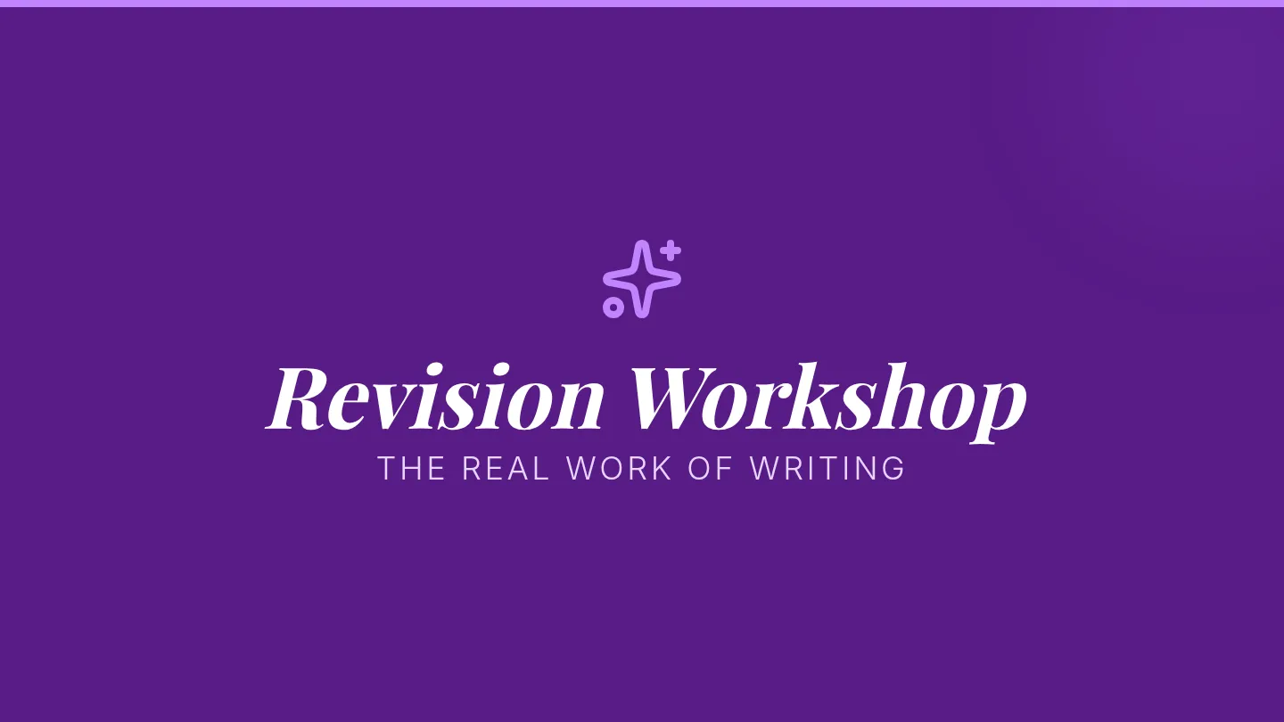 Revision Workshop Slides
