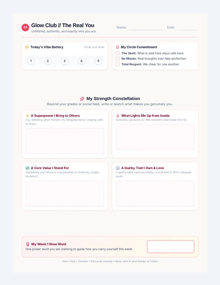 Real You Student Journal