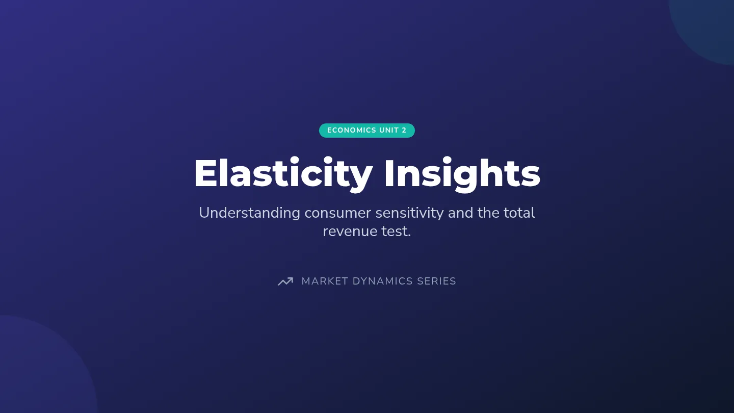 Elasticity Insights Slides