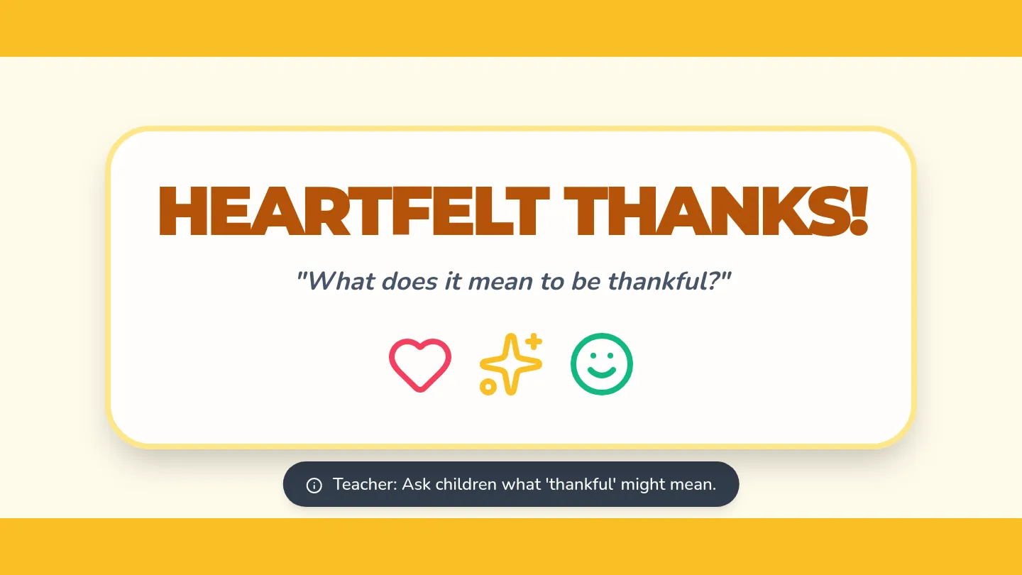 Heartfelt Thanks Slides Deck