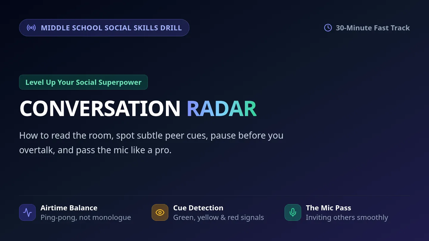 Conversation Radar Slides