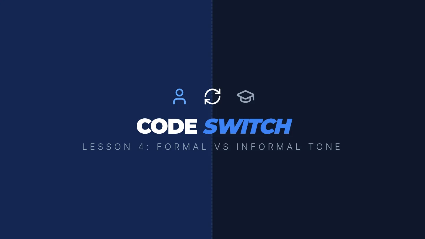 Code Switch Slides