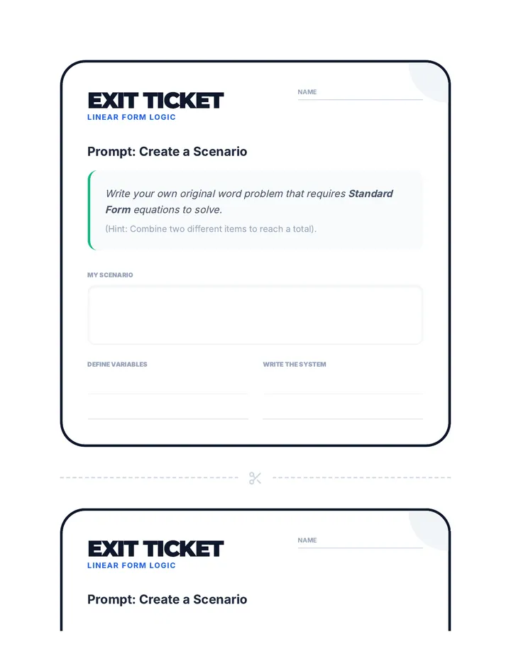Logic Link Exit Ticket