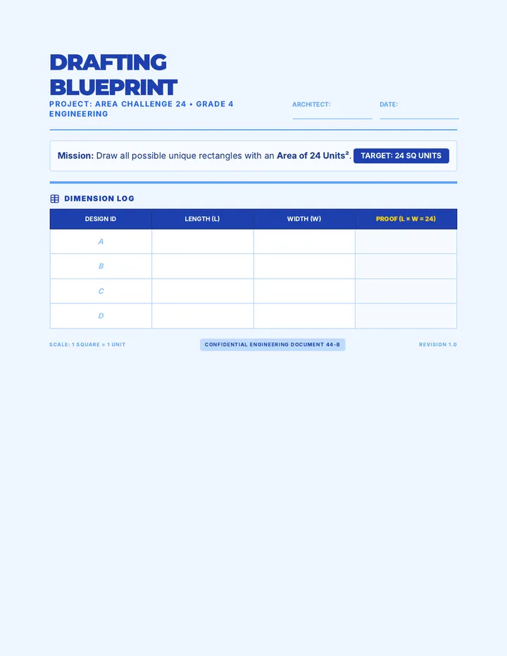 Blueprint Grid Paper
