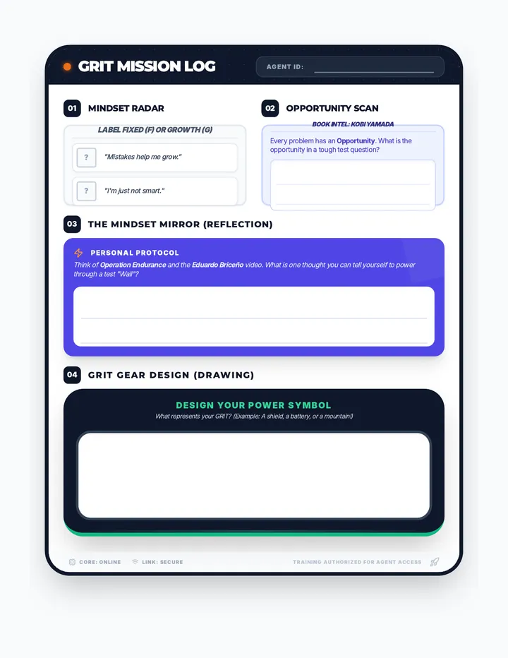 Grit Tactics Worksheet