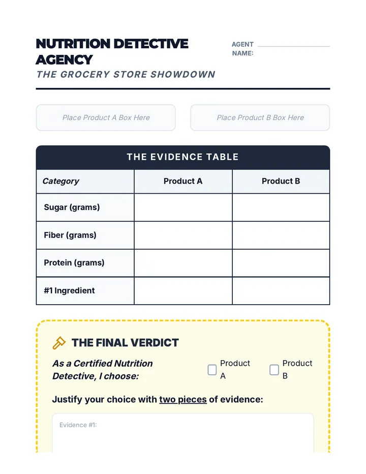 Showdown Comparison Chart