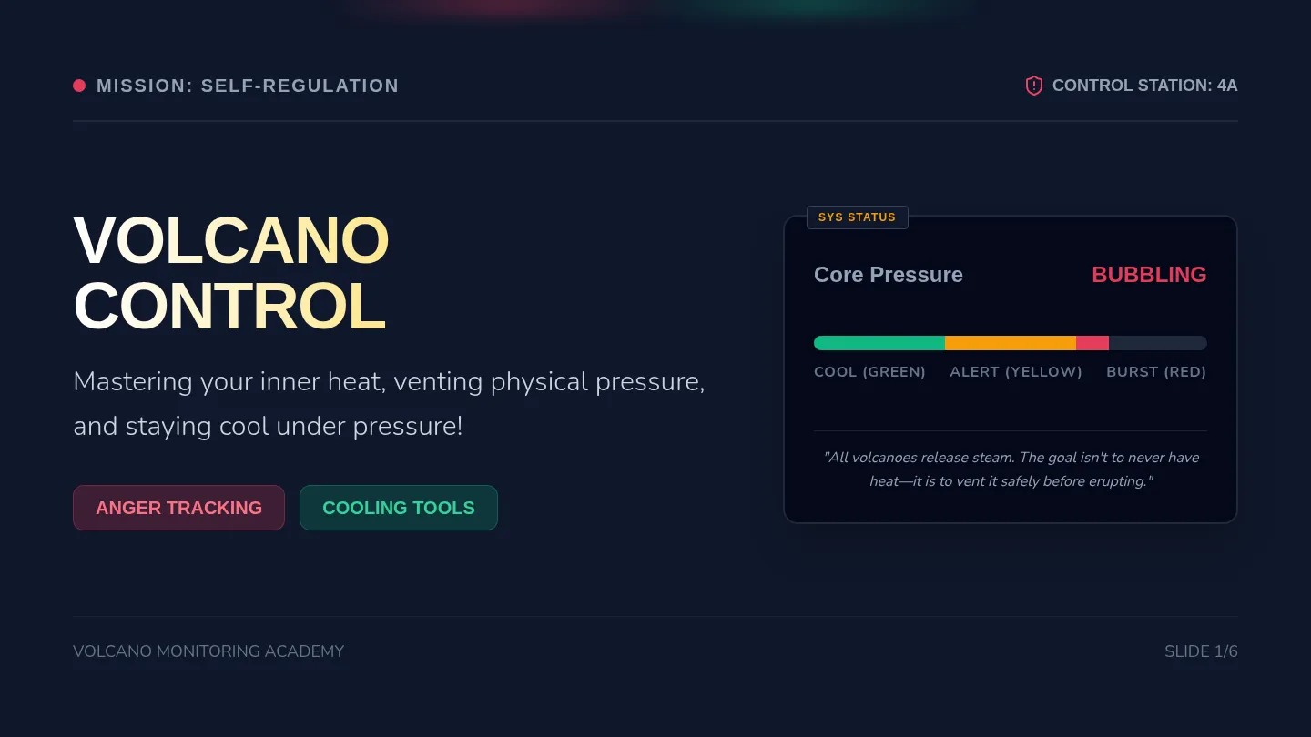 Volcano Control Slides