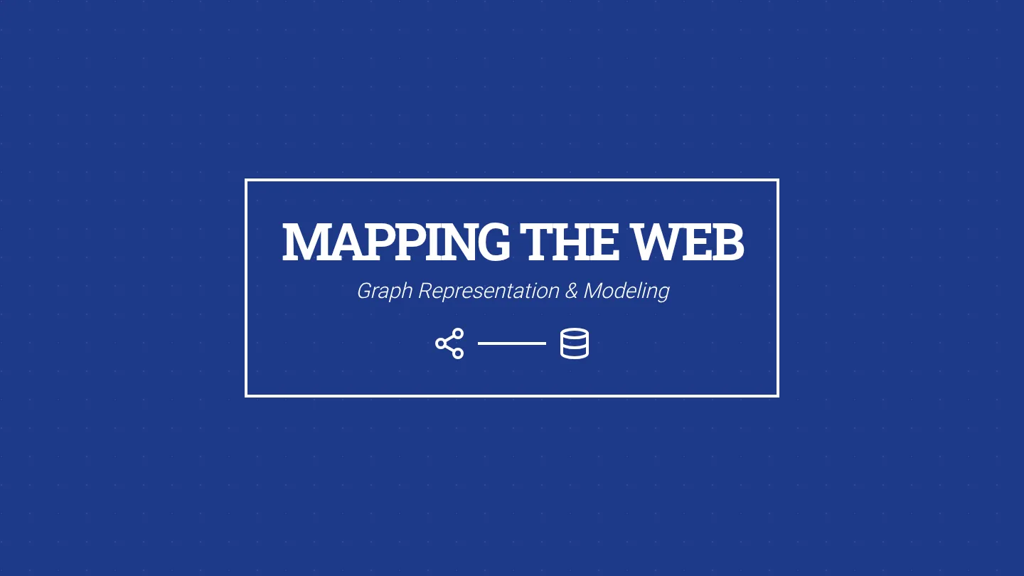 Mapping the Web Slides