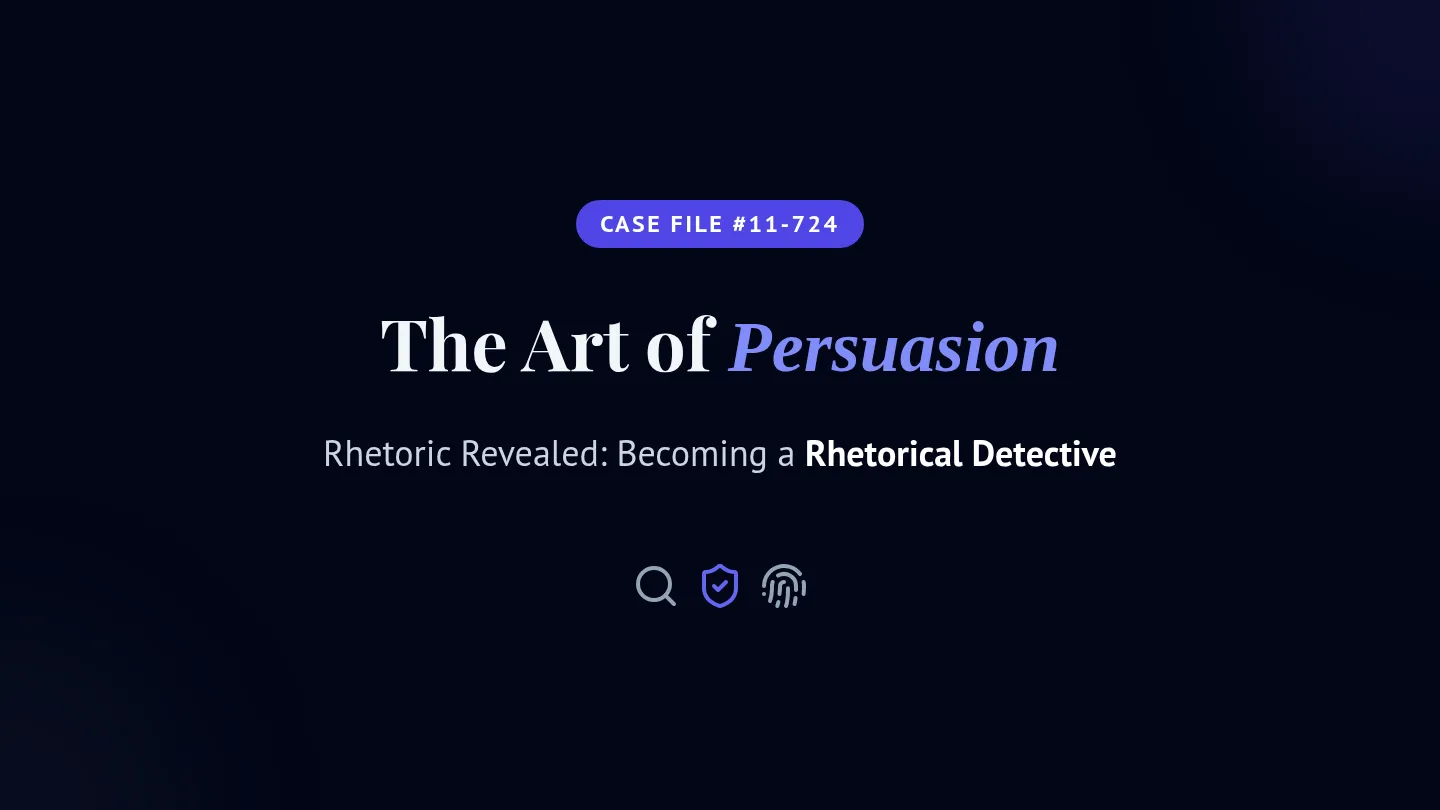 Rhetoric Revealed Slide Deck