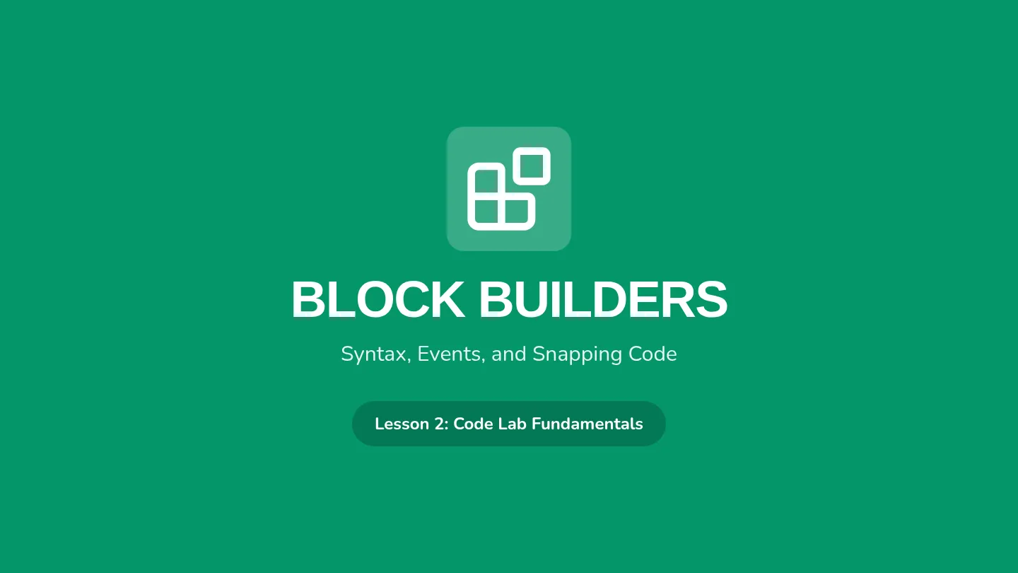 Block Builders Slides