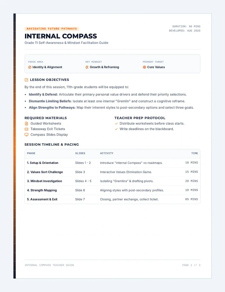 Compass Teacher Guide