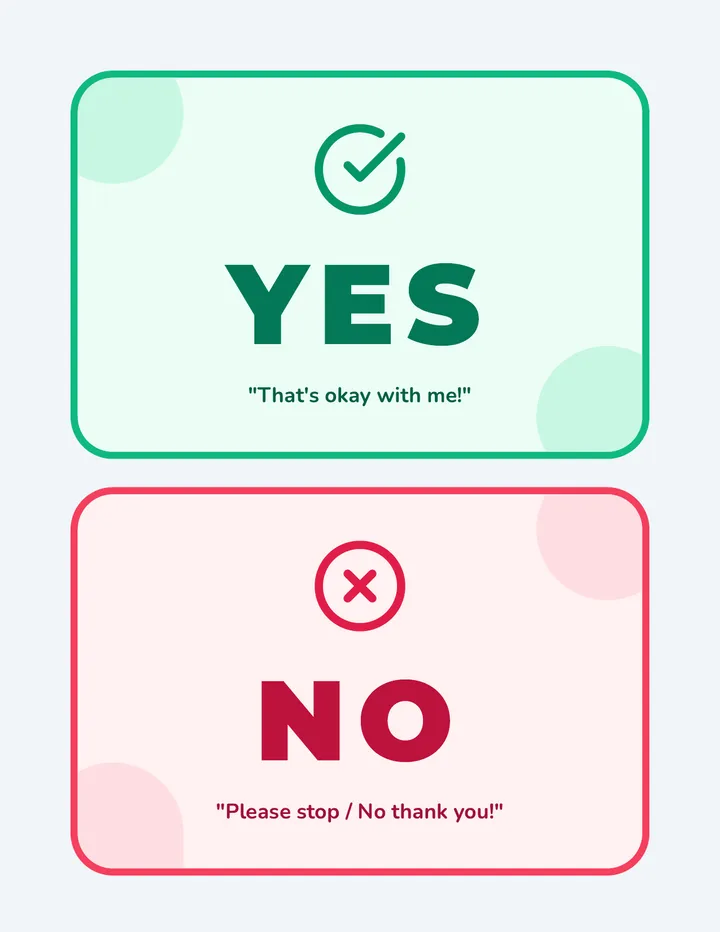 Consent Signal Cards