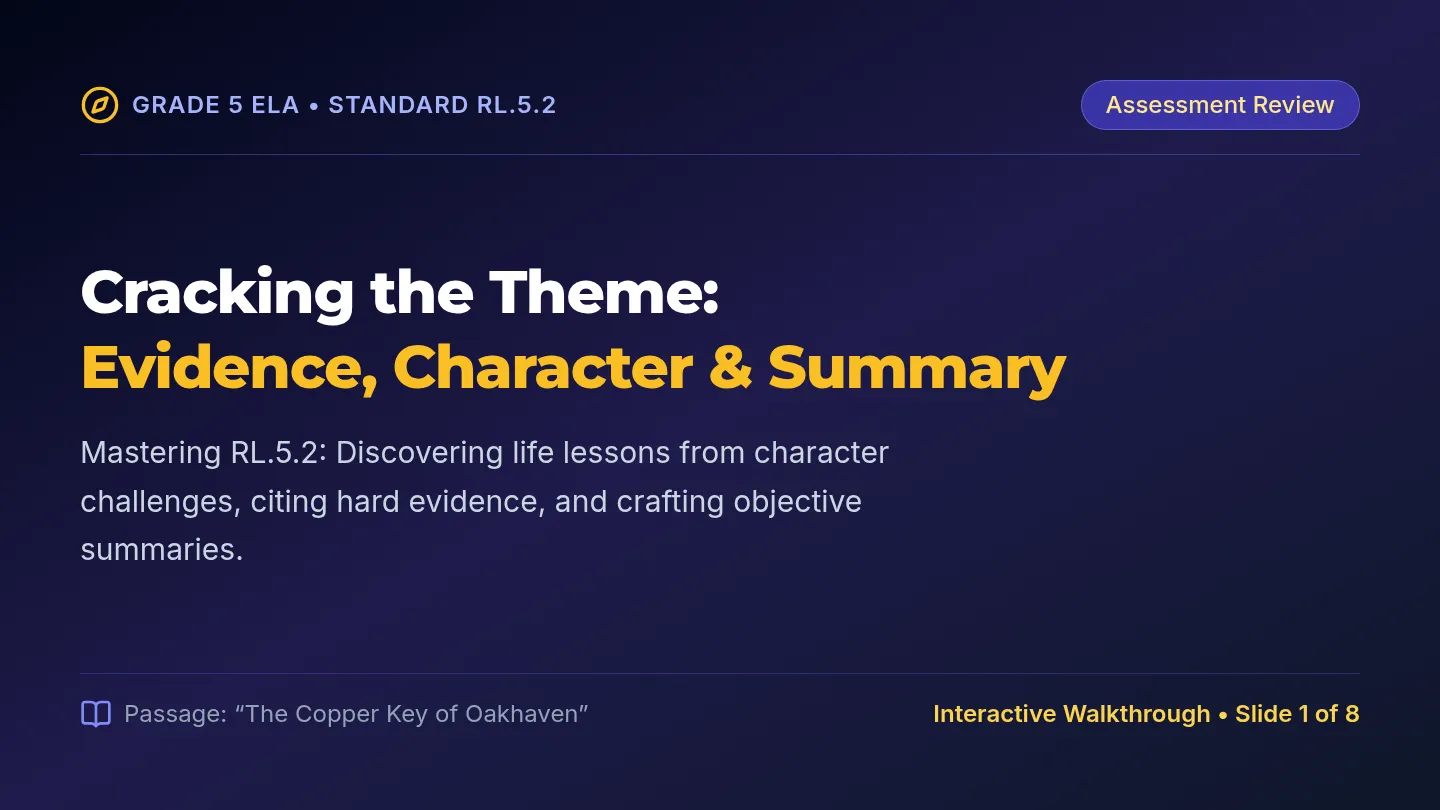 Theme Review Presentation Slides