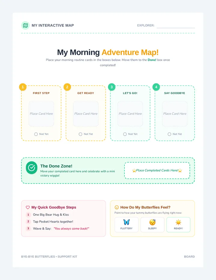 My Morning Map Board