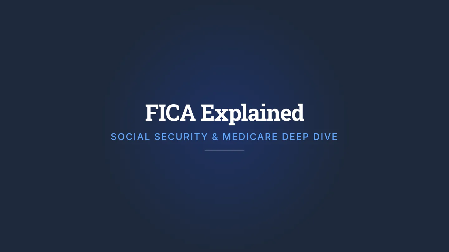 FICA Deep Dive Slides
