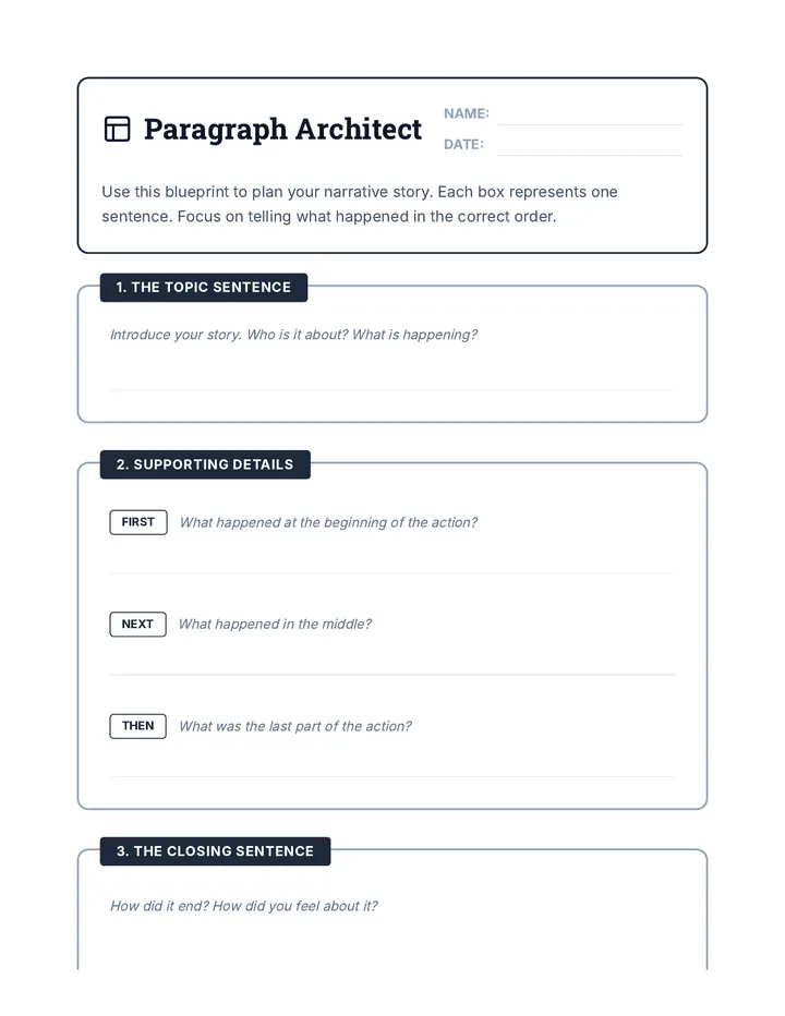 Paragraph Architect Organizer