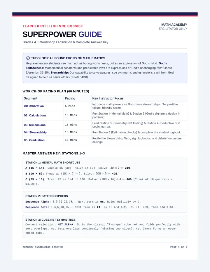 Superpower Training Guide