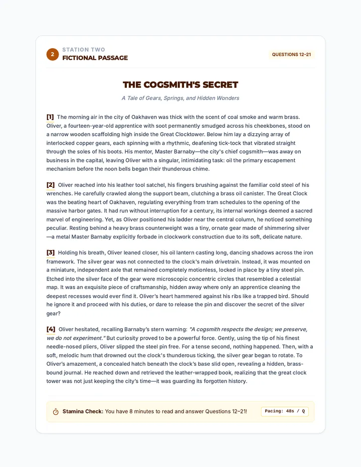 Station 2 The Cogsmiths Secret