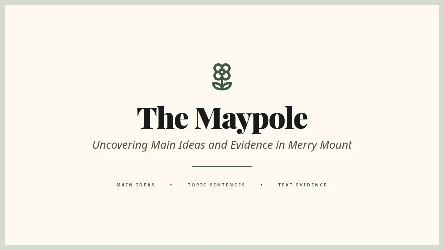Maypole Revels Slides