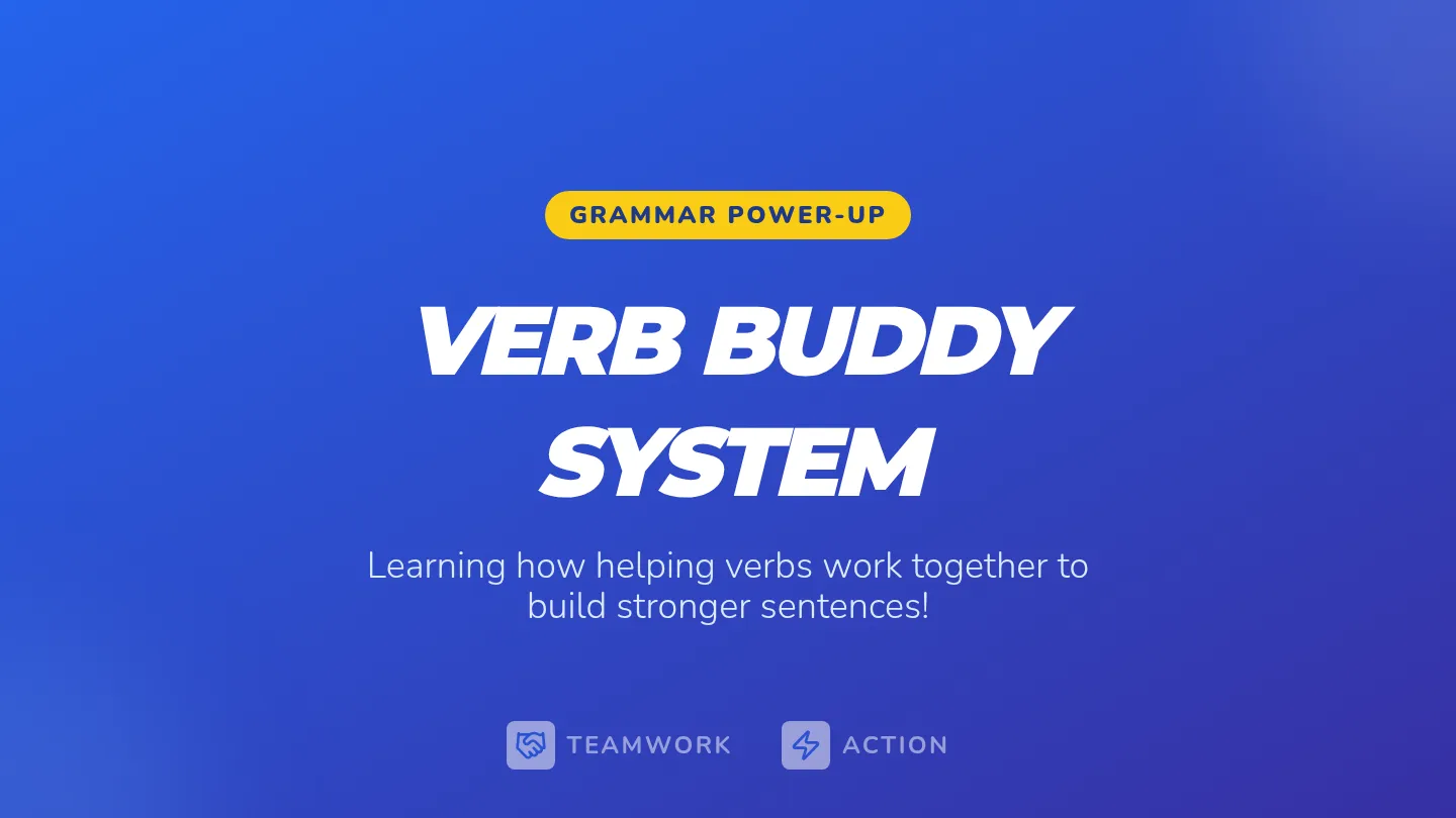 Buddy Verb Slides
