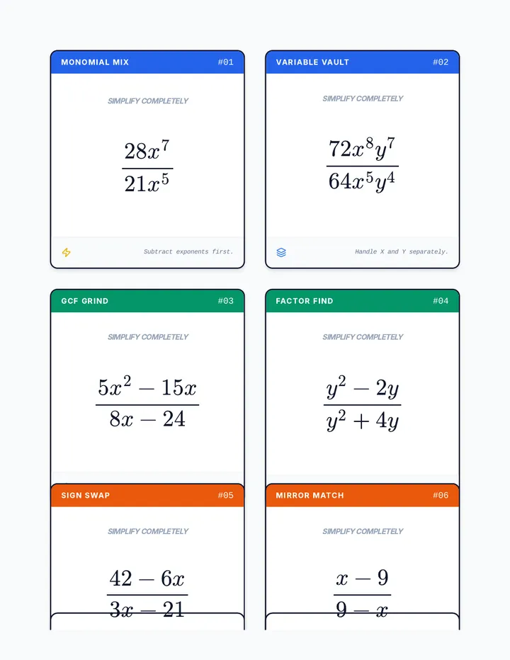 Expression Speed Dating Task Cards