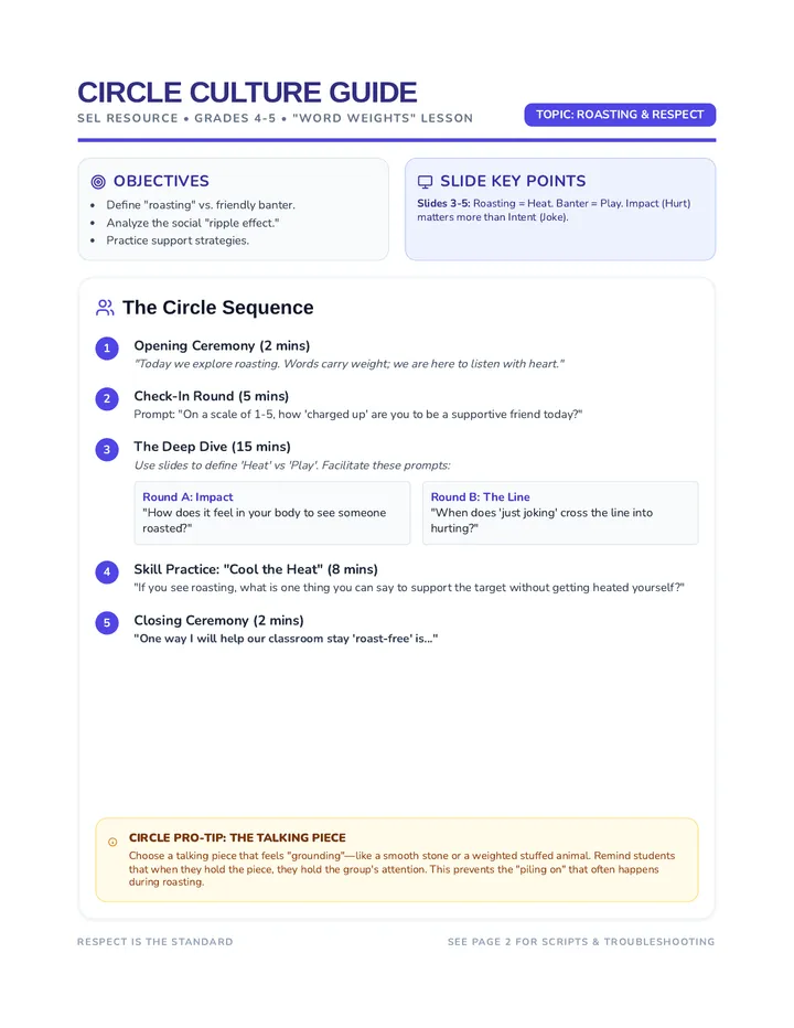 Circle Culture Guide