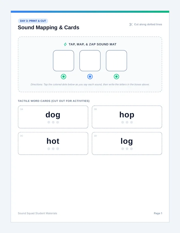 Short O Activity Pack