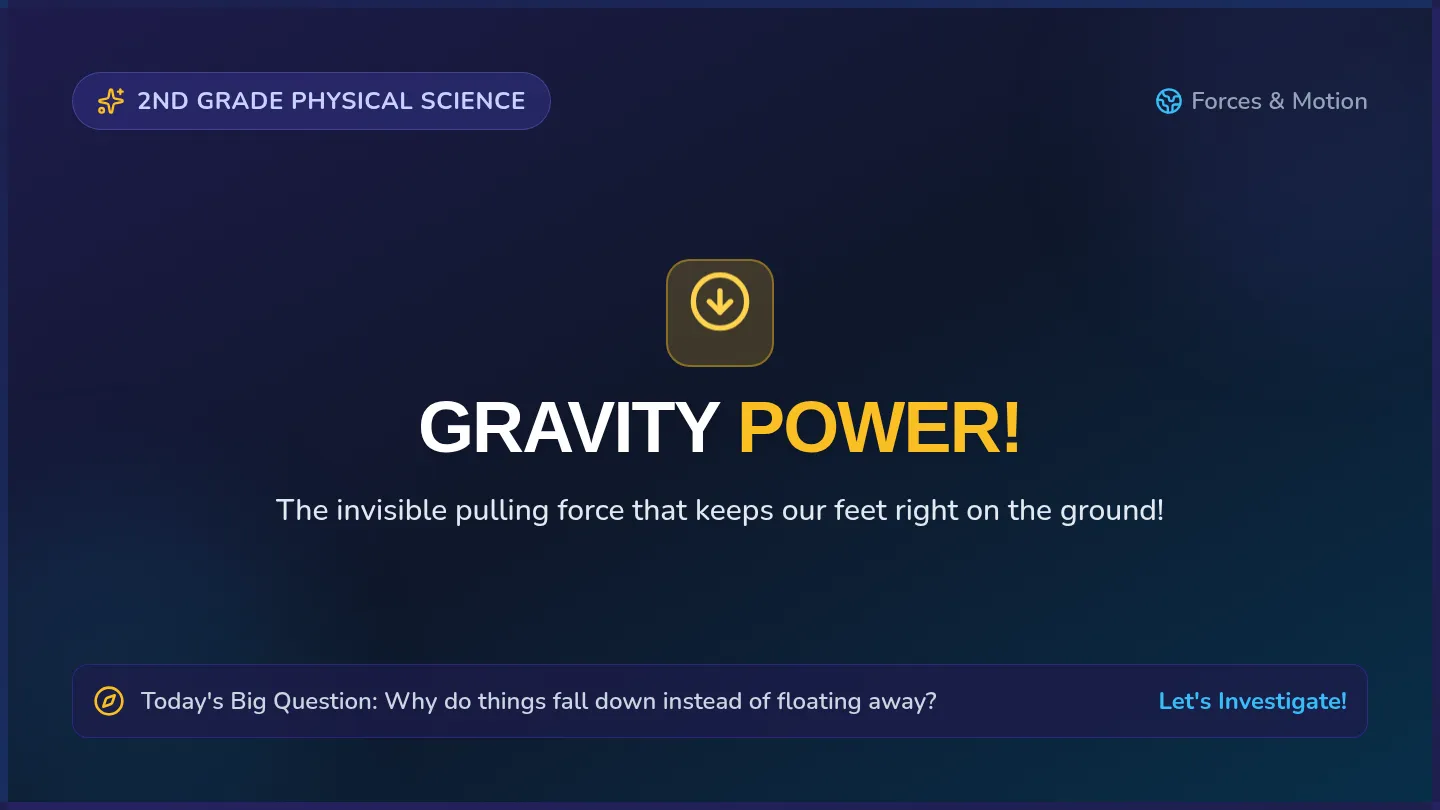 Gravity Power Slides