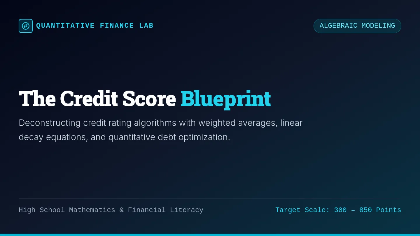 Credit Blueprint Presentation Slides