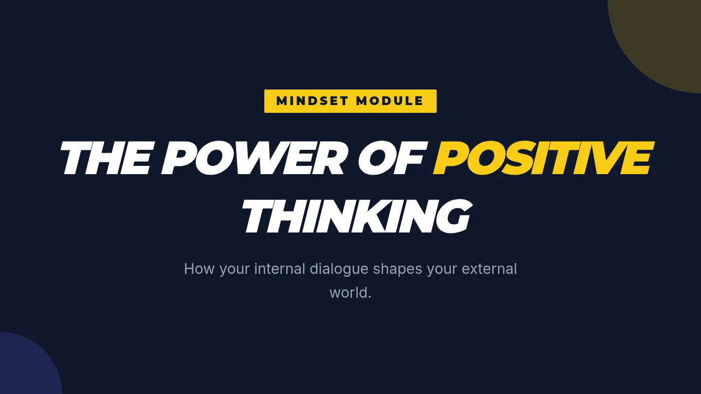 Positive Vibes Presentation