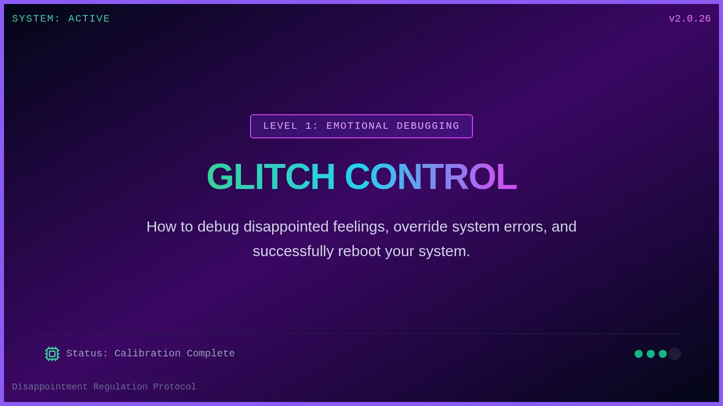 Glitch Control Slides