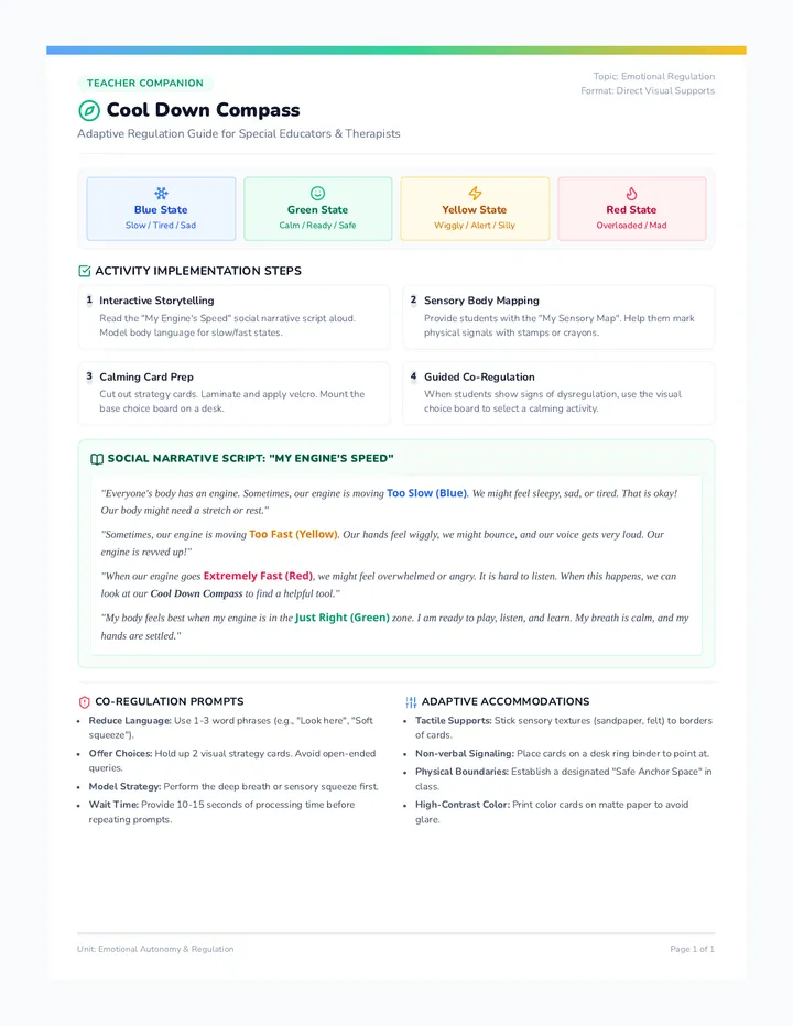 Cool Down Guide