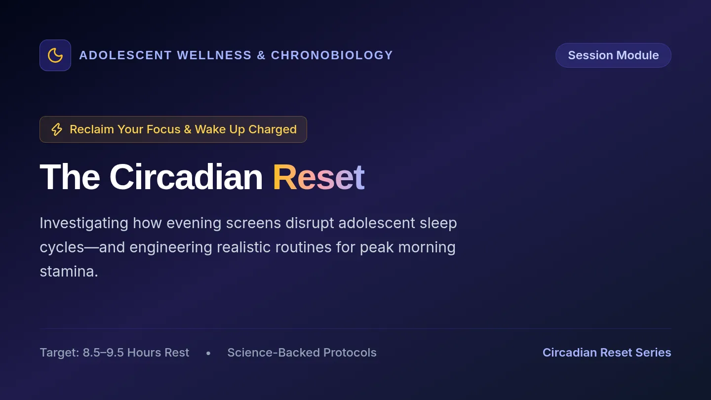 Circadian Reset Slides