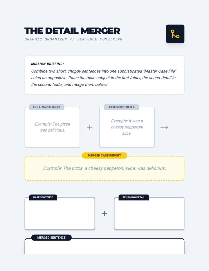 Detail Merger Organizer