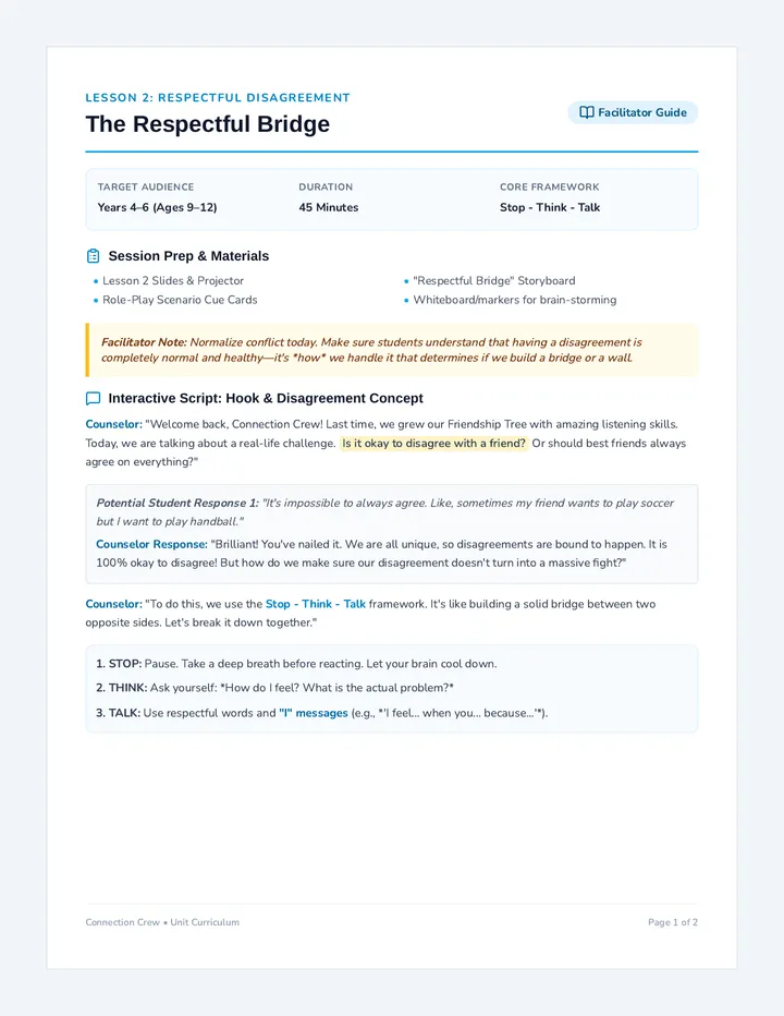 Respectful Bridge Guide